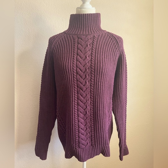 Lululemon Bring the Cozy turtleneck cable knit sweater - Picture 1 of 9